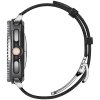 Samsung Galaxy Watch 8 40/44mm/Classic 46mm Armbånd Enzo Sort