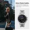Samsung Galaxy Watch 8 40/44mm/Classic 46mm Armbånd Modern Fit Sølv