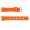 Samsung Galaxy Watch3 41mm Armbånd Pinstripe Orange