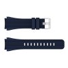Samsung Galaxy Watch3 45mm Armbånd Pinstripe Blå
