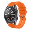 Samsung Galaxy Watch3 45mm Armbånd Pinstripe Orange
