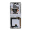 Samsung Galaxy Z Flip 3 5G 2021 (F711) Skærm med LCD Display Original - Creme