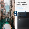 Samsung Galaxy Z Flip 3 Kameralinsebeskytter Glas.tR Optik Svart + Hinge Film 2-pack