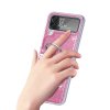 Samsung Galaxy Z Flip 4 Deksel Glitter Rosa