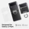 Samsung Galaxy Z Flip 4 Cover Thin Fit Ring My Sketch Crystal Clear