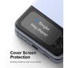 Samsung Galaxy Z Flip 4 Skærmbeskytter Cover Display Protector Glass 3-pack