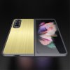 Samsung Galaxy Z Fold 4 Deksel Børstet Stål Gull