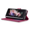 Samsung Galaxy Z Fold3 Etui med Kortholder Stativfunktion Magenta