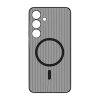 Samsung Galaxy S24 Plus Cover Bølgeplade MagSafe Sort