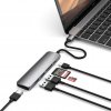 Slim USB-C MultiPort Adapter V2 med HDMI. USB 3.0 portar samt kortläsare Space Gray