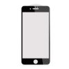 Skærmbeskytter av Hærdet Glas till iPhone 7/8 Plus Full Size 3D Välvd Sort