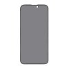 iPhone 15/iPhone 16 Skærmbeskytter Hærdet Glas 3D Privacy