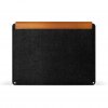 Macbook Sleeve 13" Brun Sort