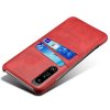 Sony Xperia 1 IV Cover Kortholder til to kort Rød