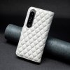 Sony Xperia 1 VI Etui Rombemønster Hvid