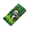 Sony Xperia 10 III Etui Motiv Panda Og Træ