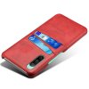 Sony Xperia 10 IV Cover Kortholder til to kort Rød
