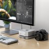 Mac Mini M4 Stativ & Hub med SSD-kapsling sølv