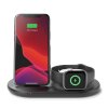Trådløs oplader BOOST↑CHARGE™ 3-in-1 Wireless Charger Sort
