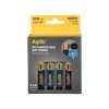 Rechargeable AAA Battery USB-C 4-pack