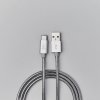 USB-C Kabel 1m Metalic Sølv