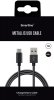 USB-C Kabel 1m Metalic Sort