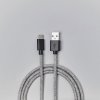 USB-C Kabel 2m Fuzzy Ljusgrå