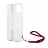 iPhone 13 Cover Nylon Cord Transparent