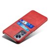 Xiaomi 12/12X Cover med Kortholder til to kort Rød