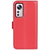 Xiaomi 12 Pro Etui Litchi Rød