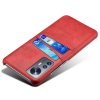 Xiaomi 12 Pro Cover med Kortholder til to kort Rød