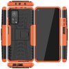 Xiaomi Mi 10T/10T Pro Cover Dækmønster Stativfunktion Orange