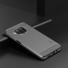 Xiaomi Mi 10T Lite Cover Børstet Kulfibertekstur Grå