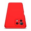 Xiaomi Mi 11 Lite Cover Tredelt Rød