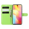 Xiaomi Mi Note 10 Lite Etui Litchi Grøn