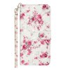 Xiaomi Mi Note 10 Lite Etui Motiv Lyserød Blommor