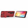 Xiaomi Mi Note 10 Lite Cover Armor Stativfunksjon Rød