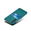 Xiaomi Mi Note 10 Lite Cover Kortholder til to kort Cyan