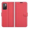Xiaomi Redmi 10 Fodral Litchi Röd