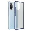 Xiaomi Redmi Note 10 Pro Cover Frosted Bagside Blå
