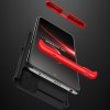 Xiaomi Redmi Note 10 Pro Cover Tredelt Rød Sort