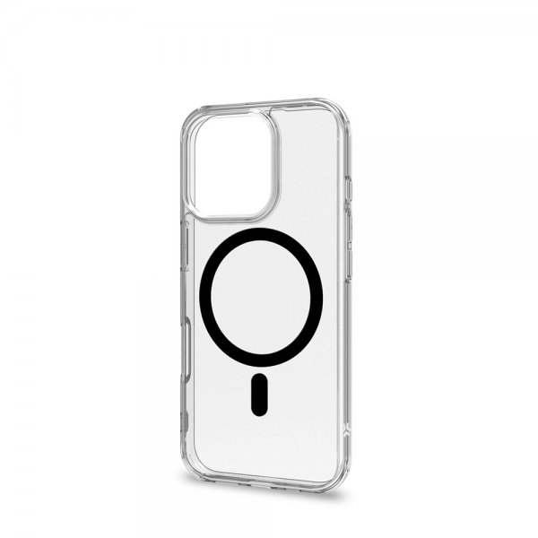 iPhone 16 Pro Max Cover GELSKINMAG Klar Sort