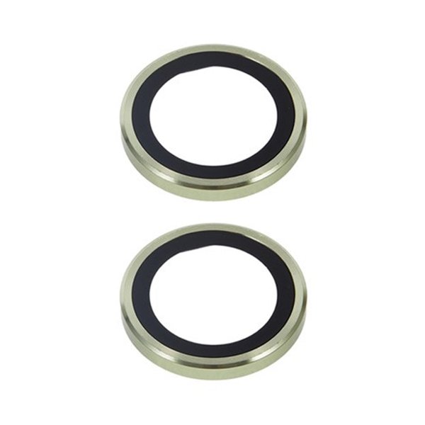 iPhone 17 Kamerabeskytter i Hærdet Glas Grøn