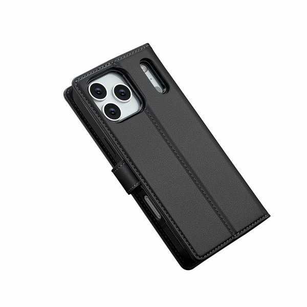 iPhone 17 Pro Max Etui med aftageligt MagSafe-cover Raven Black
