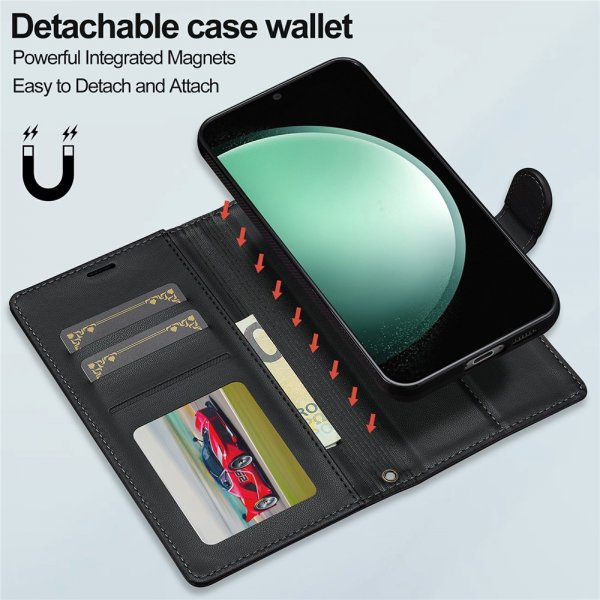 Samsung Galaxy S25 FE Etui med aftageligt MagSafe-cover Raven Black