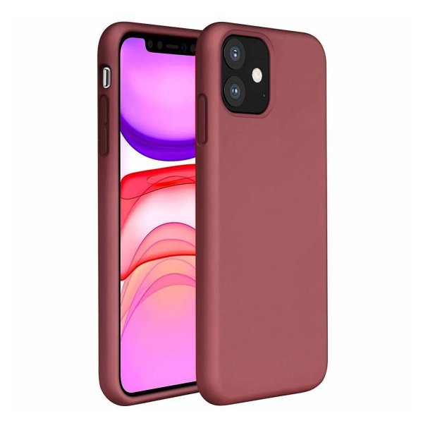 iPhone 11 Cover Silikone Rød