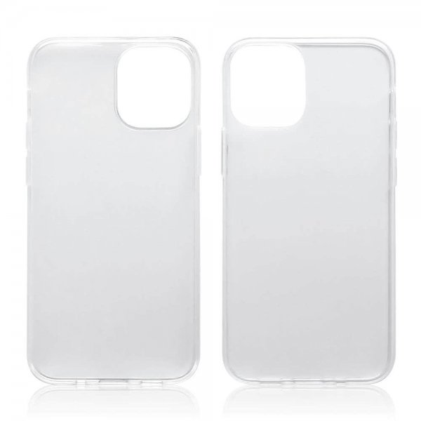 iPhone 12/iPhone 12 Pro Cover TPU Transparent Klar