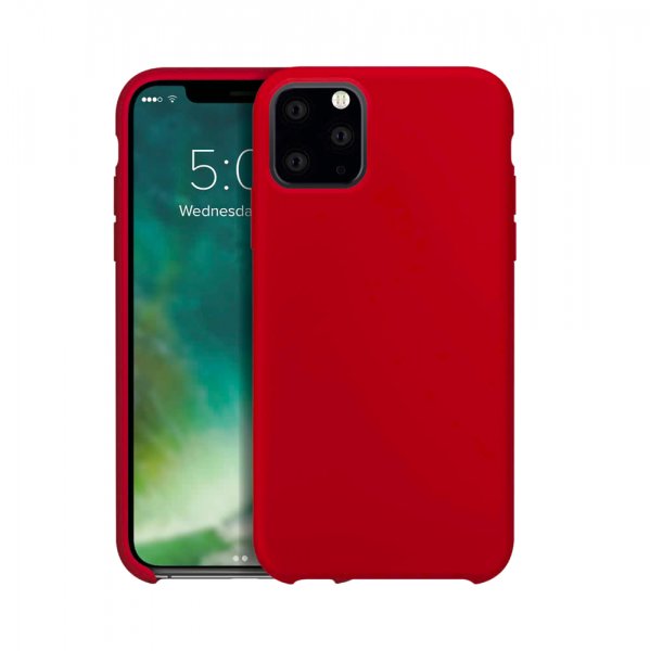iPhone 11 Pro Max Cover Silikoneei Merlot Red