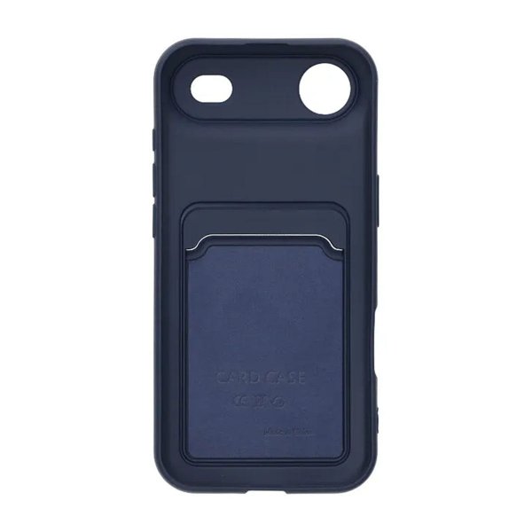 iPhone Air Cover Kortholder Blå