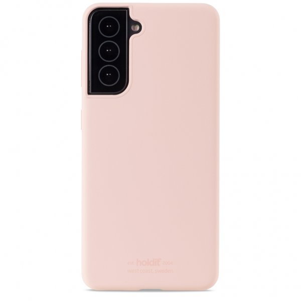 Samsung Galaxy S21 Cover Silikone Blush Pink
